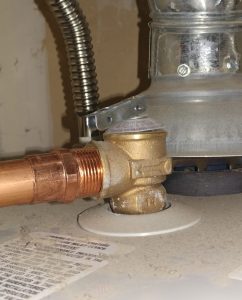 water heater maintenance temperature and pressure valve