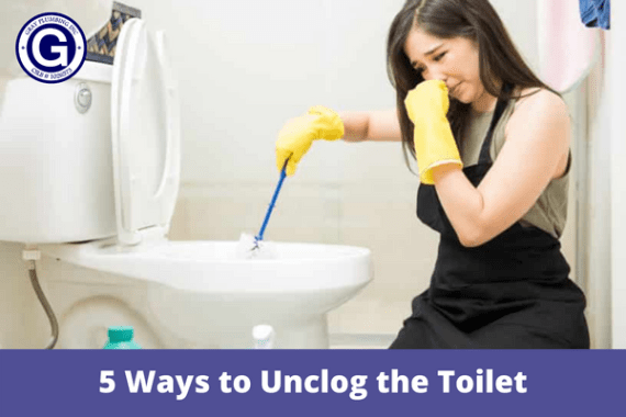 5 Ways to Unclog the Toilet